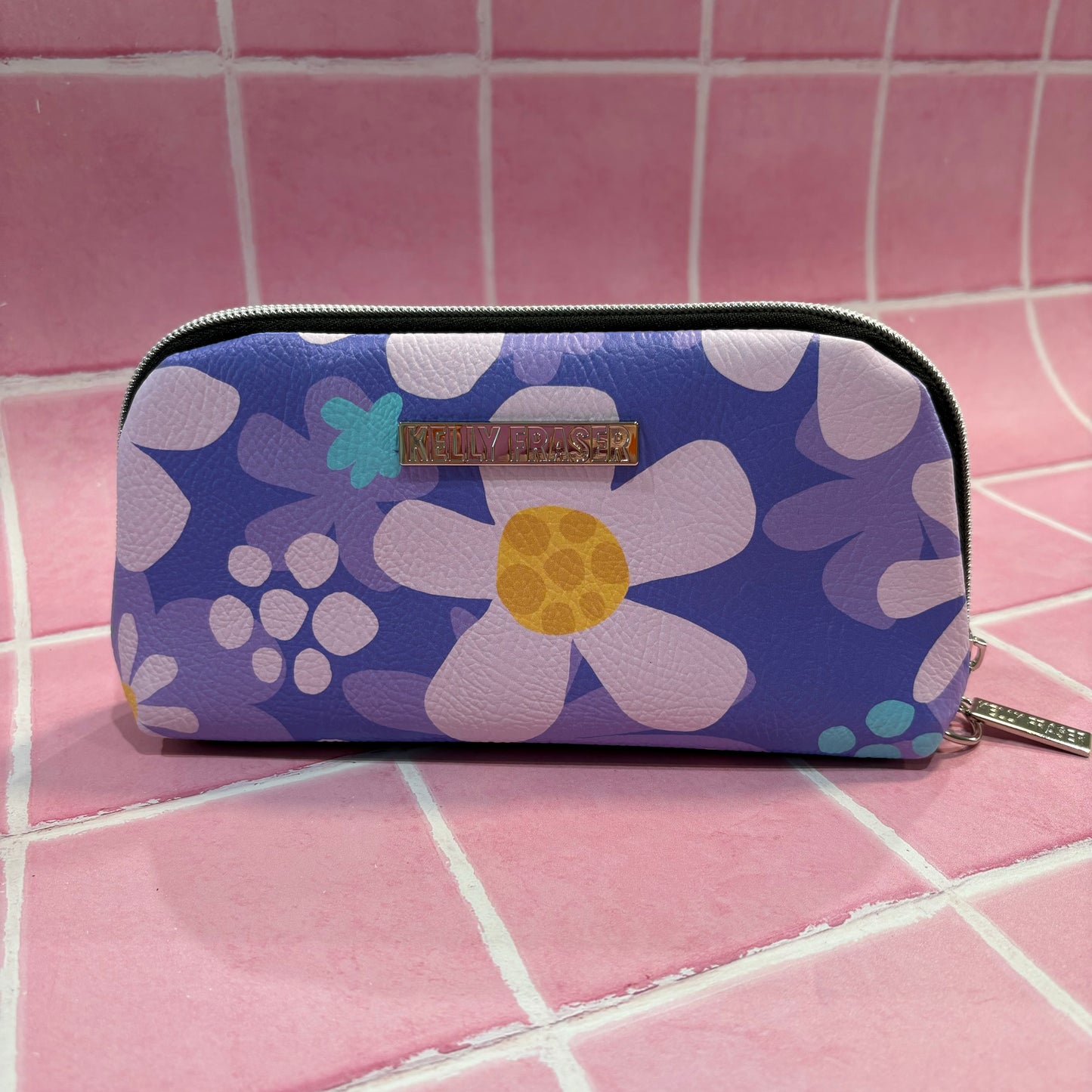 Lilac Daisies Rae Clutch