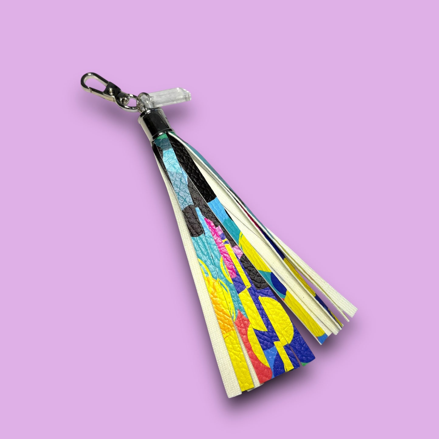 Clip Tassel Electric Zee Silver