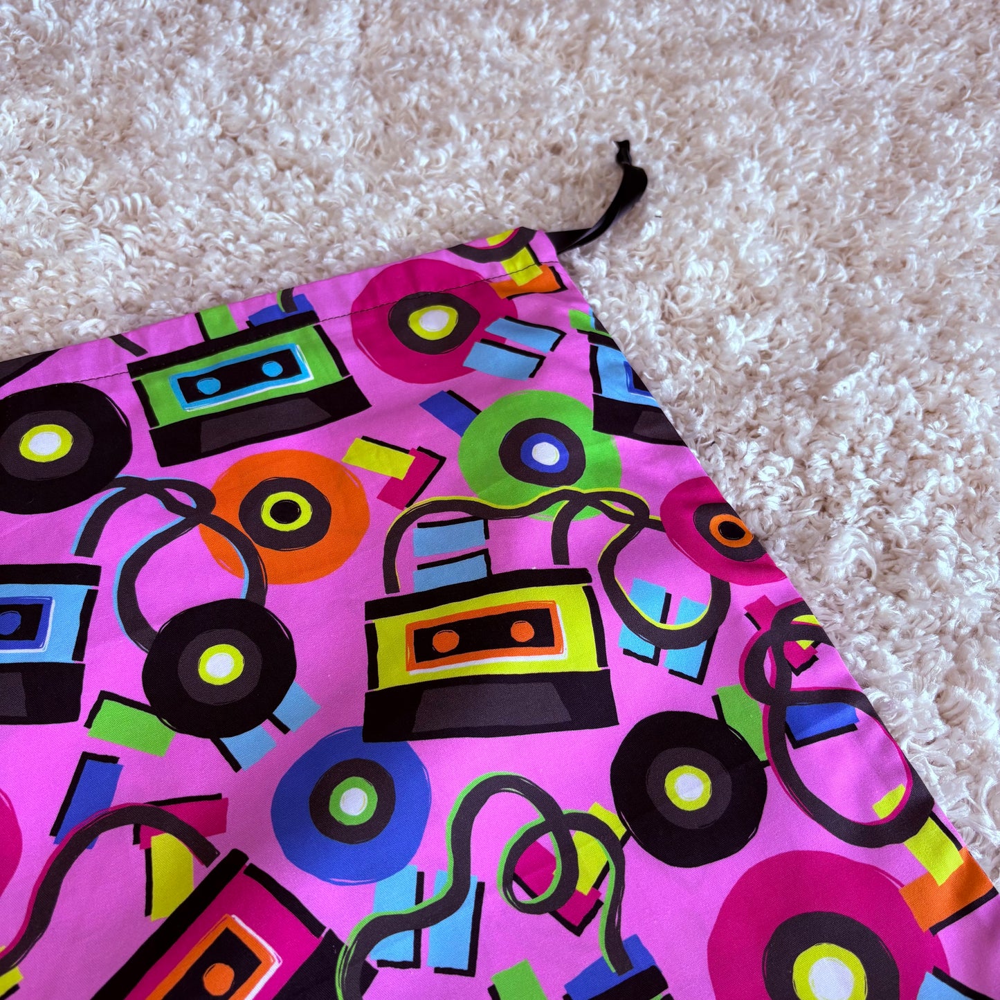 Large Drawstring Bag - Mixtape