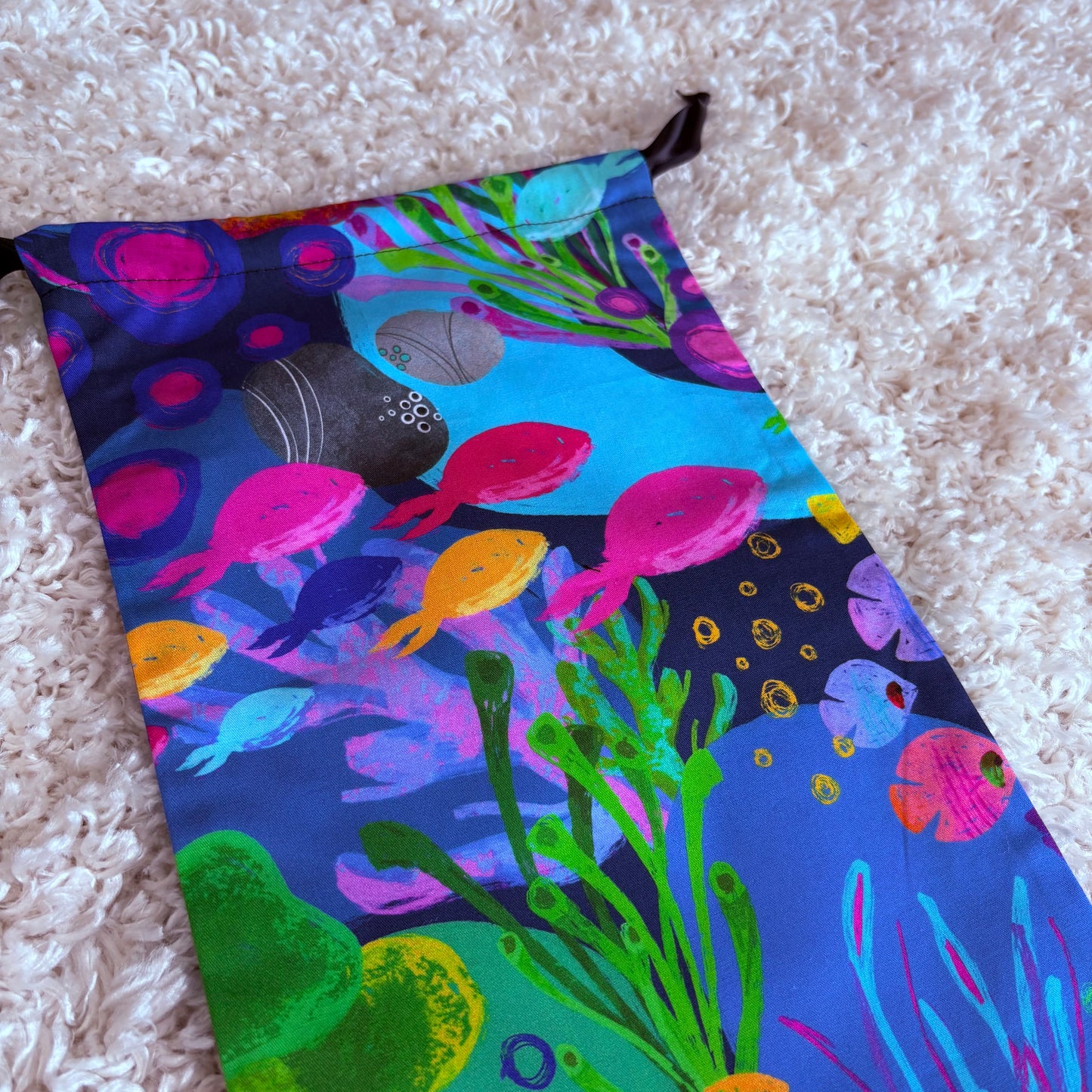 Small Drawstring Bag - Reef