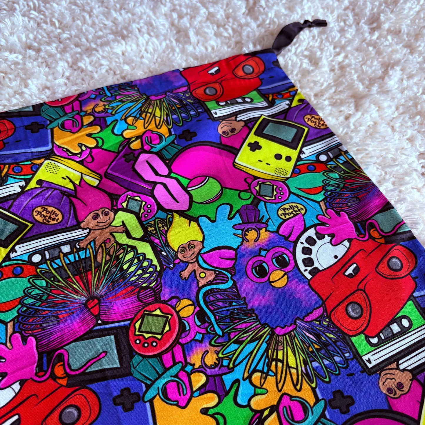 Medium Drawstring Bag - 90’s Kids