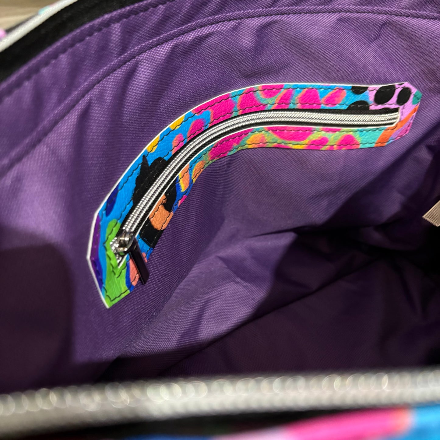Electric Leopard Tote