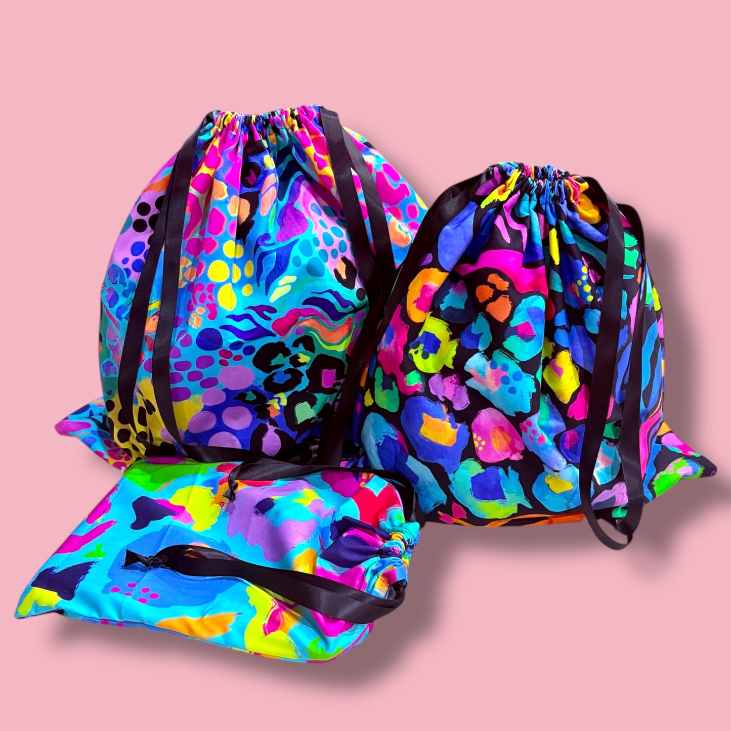 Small Drawstring Bag - Africa