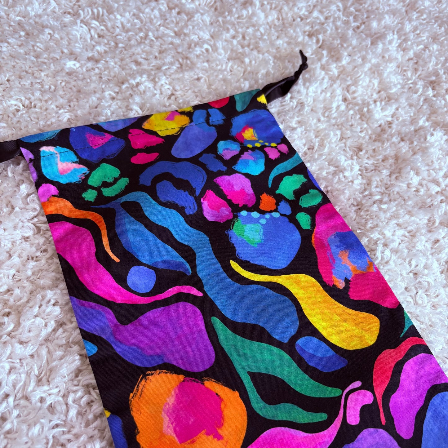 Small Drawstring Bag - Africa