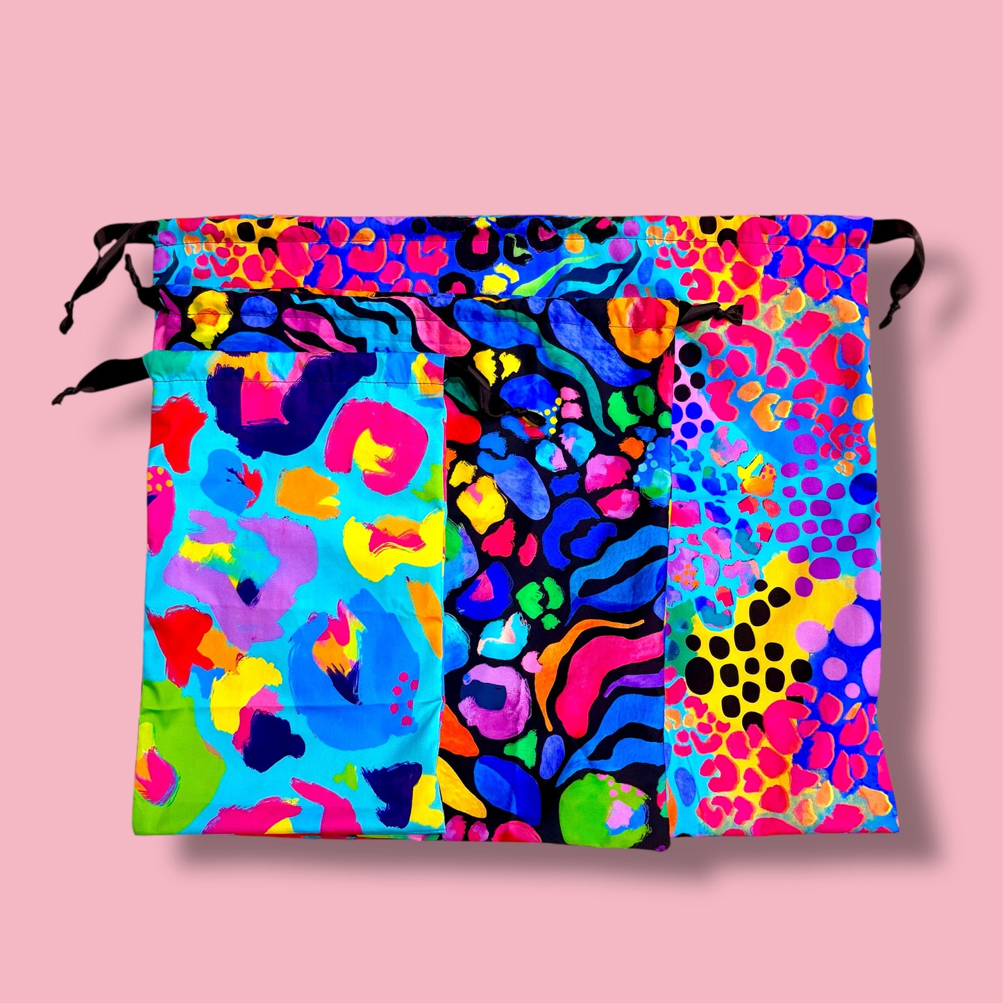 Small Drawstring Bag - Africa