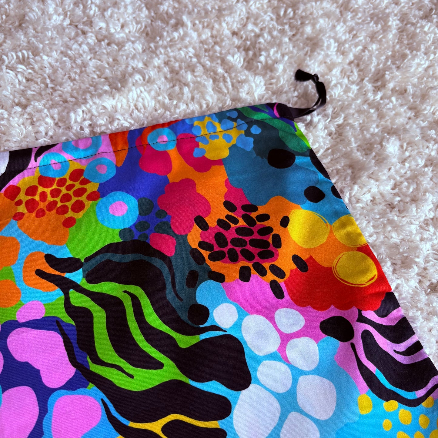 Medium Drawstring Bag - Electric Zee
