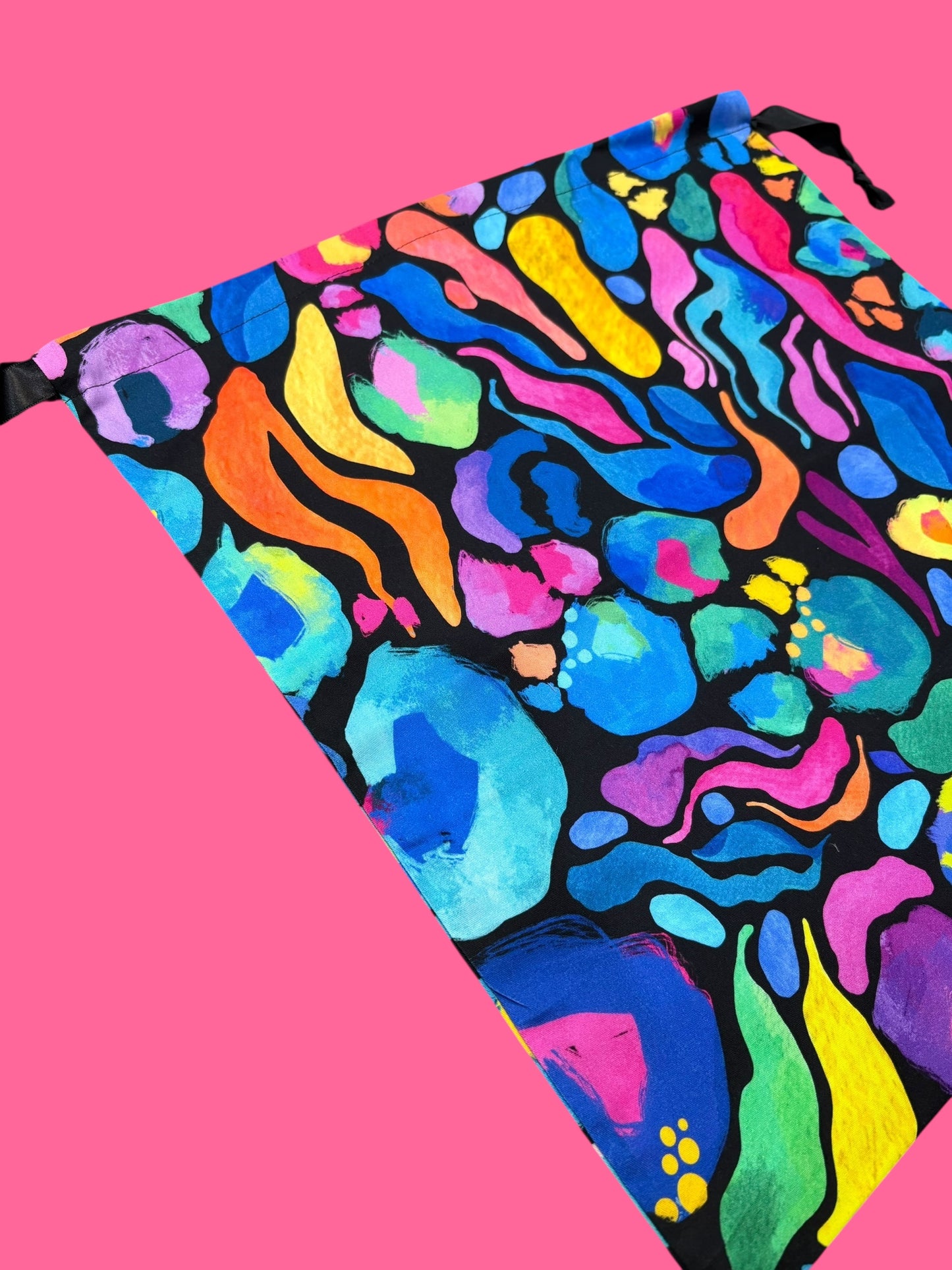 Medium Drawstring Bag - Africa