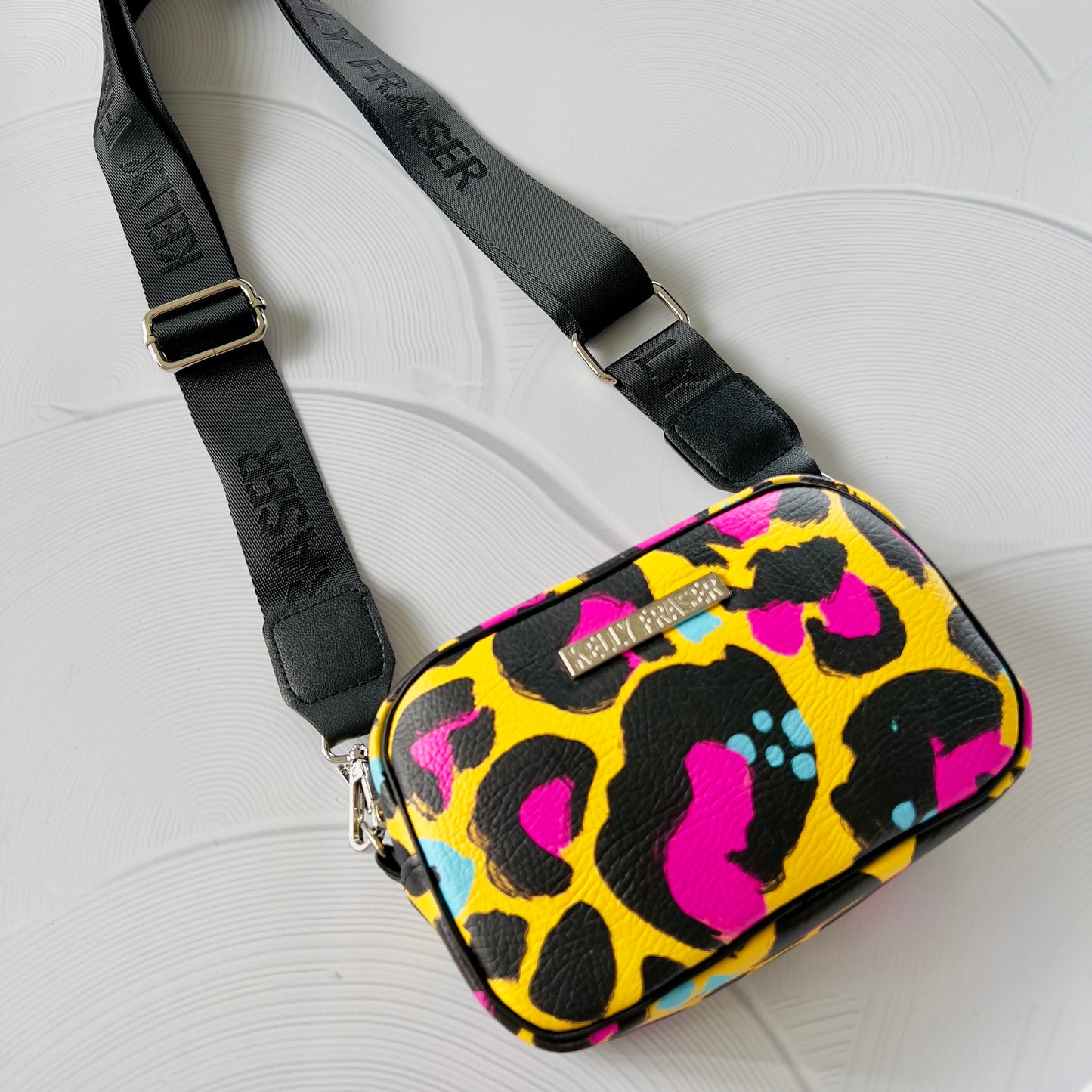 Logo Bag Strap - Silver Hardware