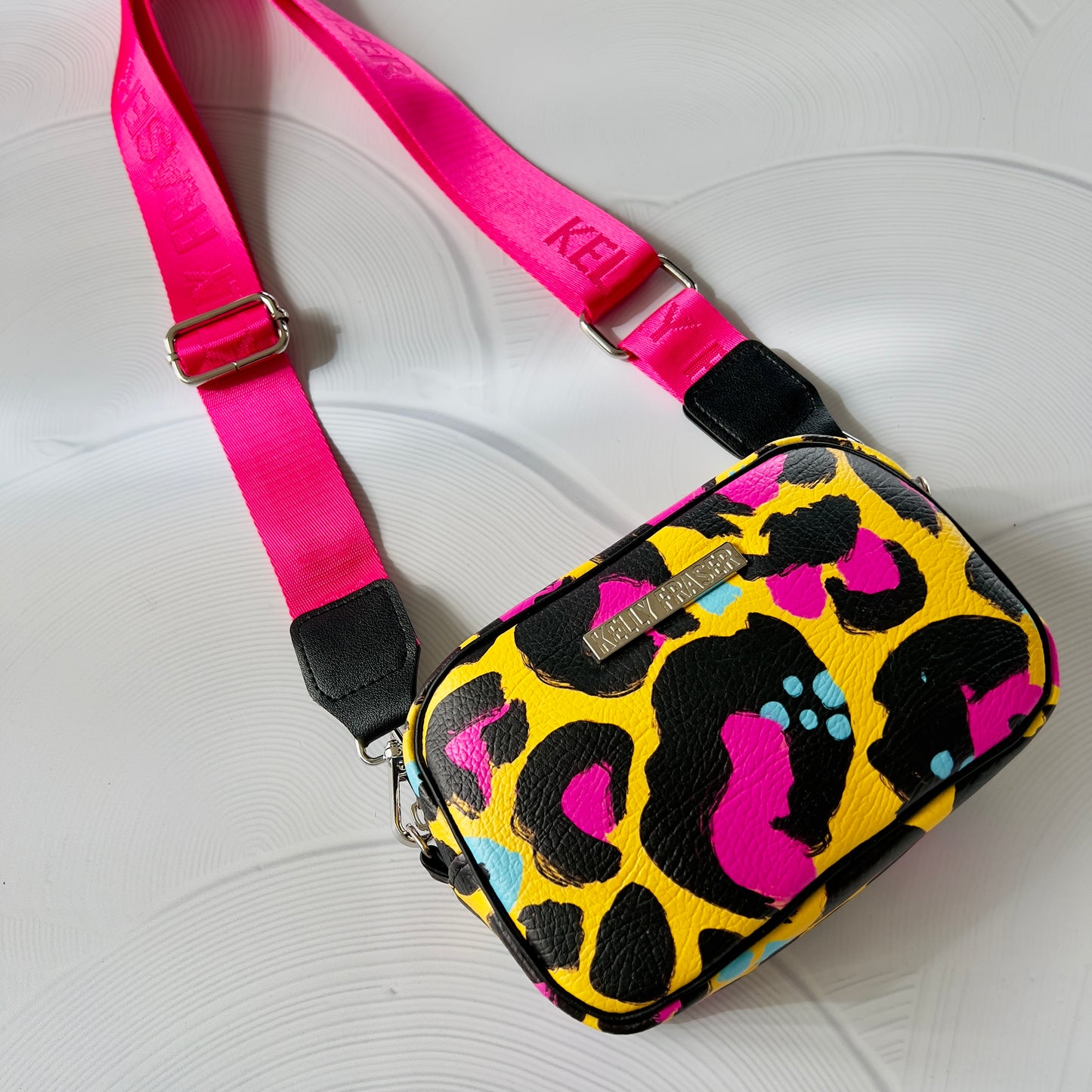 Logo Bag Strap - Silver Hardware