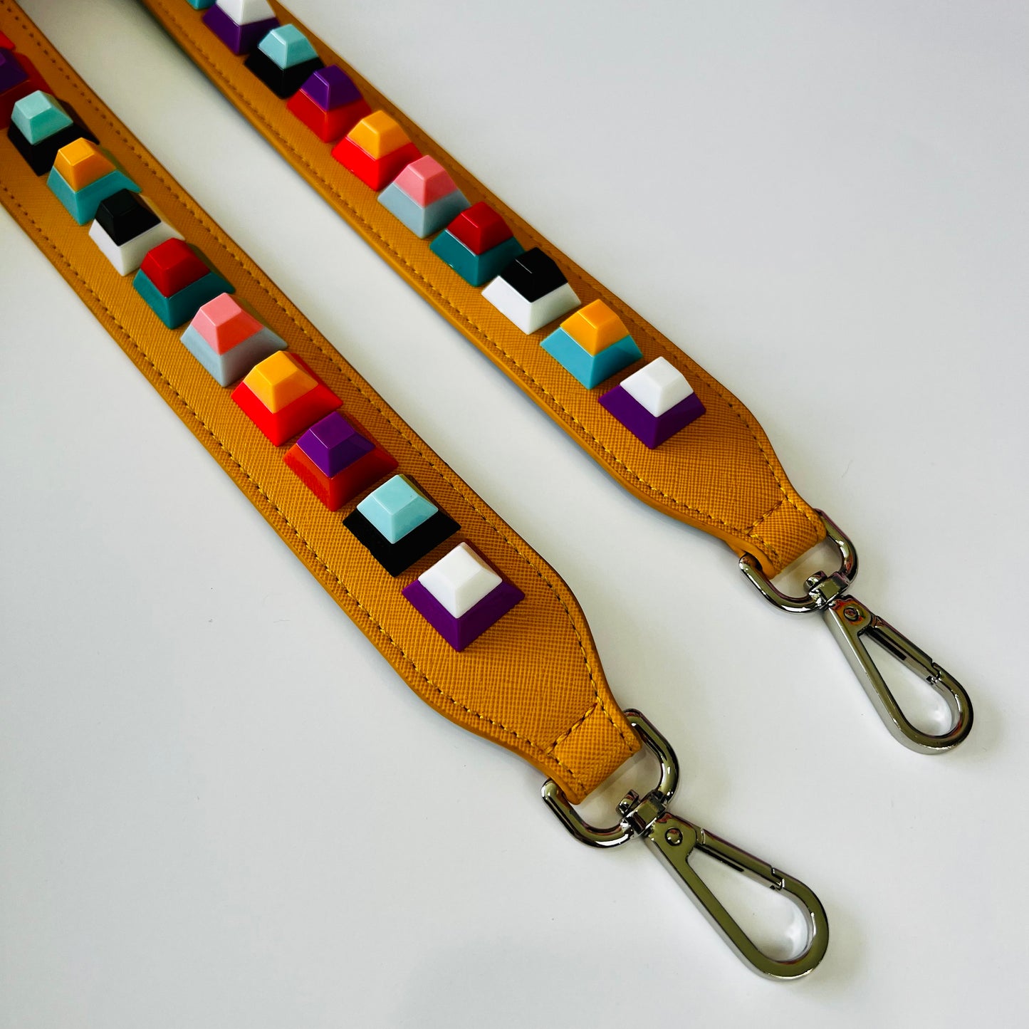 Luxe Stud Strap Mustard