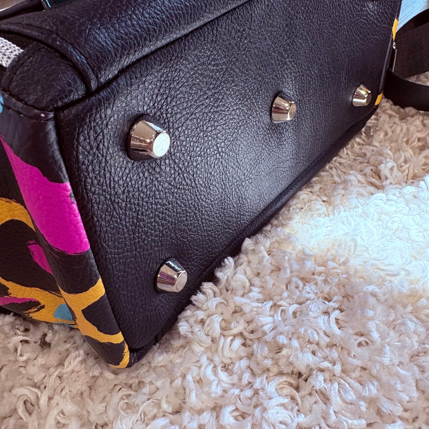 Mustard Leopard - Tara Handbag