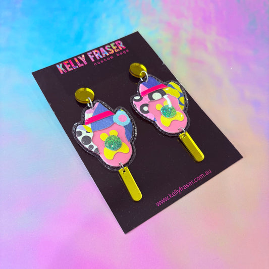 Earrings - Bubble O Bill #1