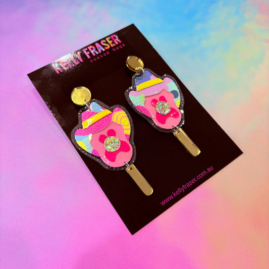 Earrings - Bubble O Bill #31