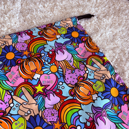 Large Drawstring Bag - Be Kind
