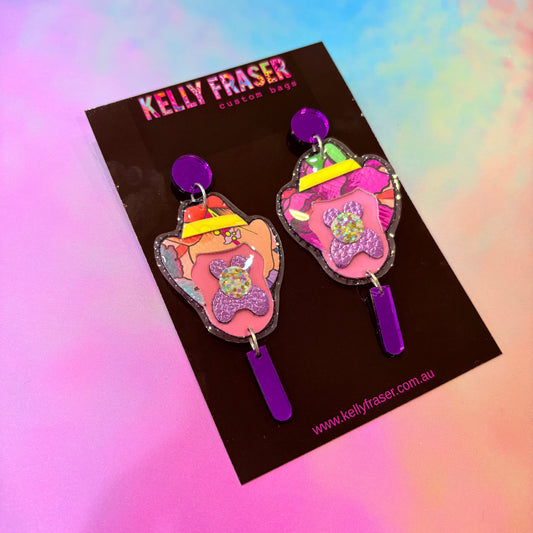 Earrings - Bubble O Bill #34