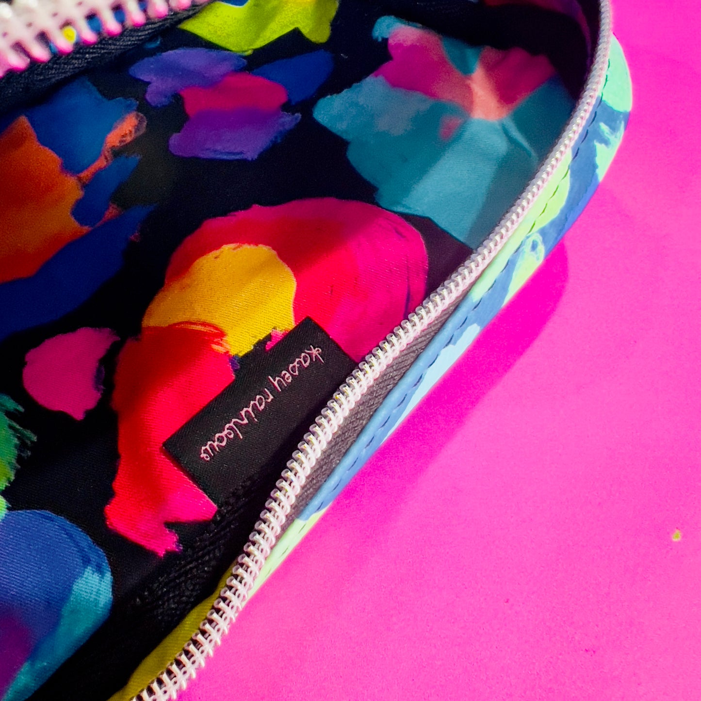Bespoke Mixed Print Camera Bag #2