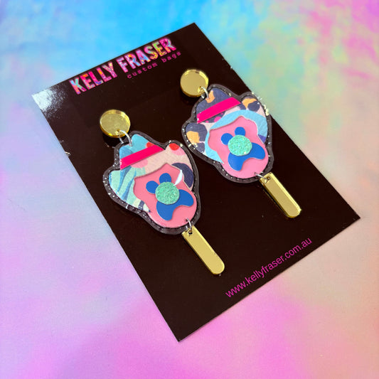 Earrings - Bubble O Bill #4