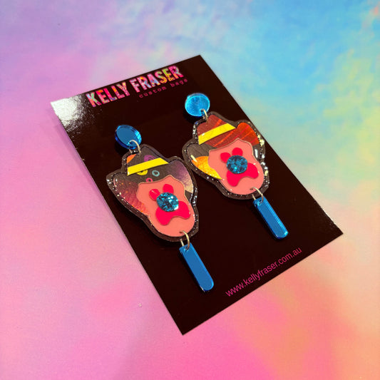 Earrings - Bubble O Bill #23