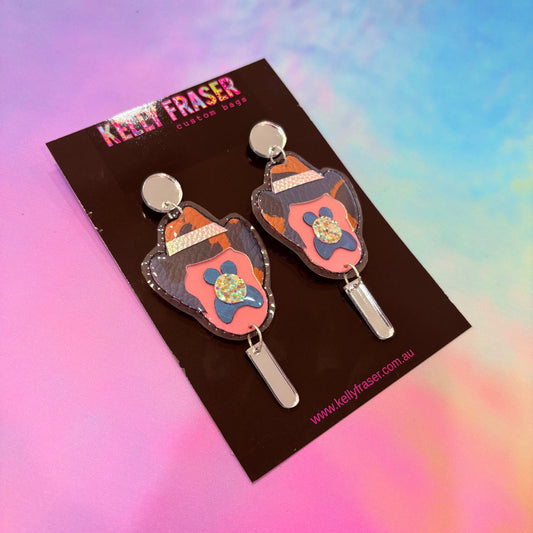 Earrings - Bubble O Bill #22