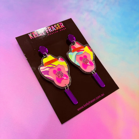 Earrings - Bubble O Bill #21