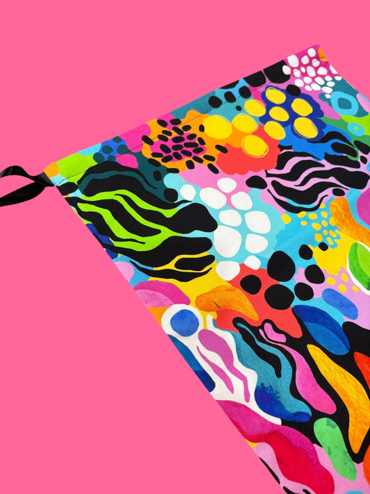 Large Drawstring Bag - Electric Zee