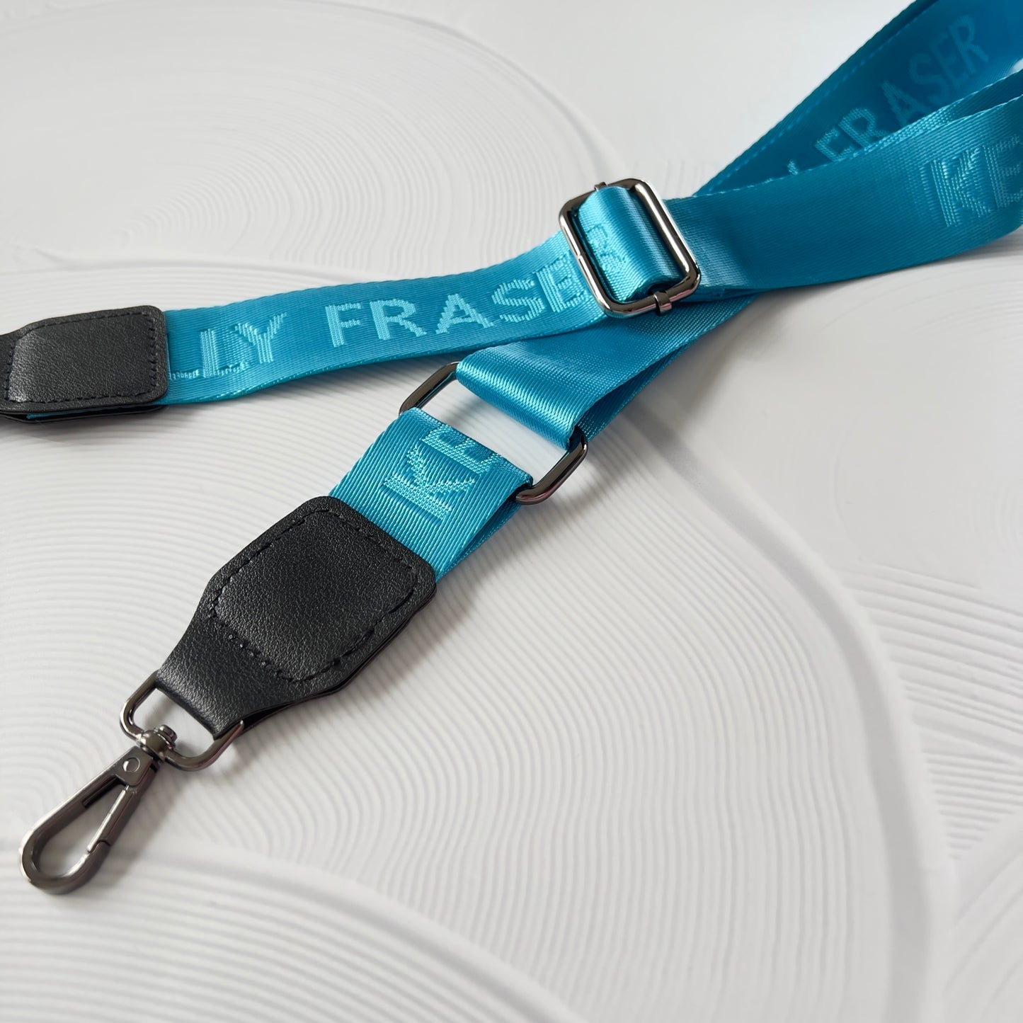 Logo Bag Strap - Gunmetal Hardware