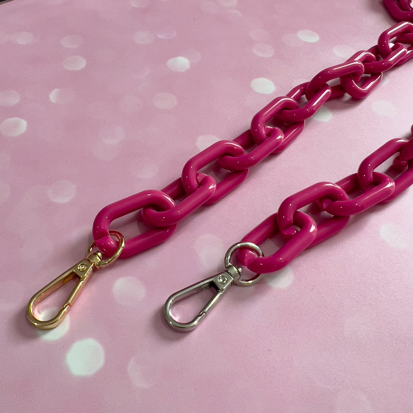 Acrylic Chain Shoulder Bag Strap
